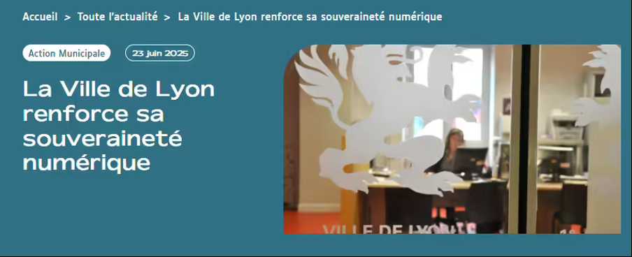 Lyon to Phase Out Microsoft Products, Adopt Open-Source Software